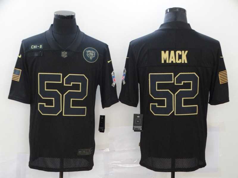 Nike Bears 52 Khalil Mack Black 2020 Salute To Service Limited Jersey,We sell and wholesale Nike Bears 52 Khalil Mack Black 2020 Salute To Service Limited Jersey on line form chian!